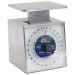 Edlund SR-25 Scale, Portion, Dial Type, Dishwasher Safe, Top Loading Counter Model, Rotating Dial, Vertical Face, 25 Lbs X 4 Oz Graduation, Stainless Steel Construction, Nsf Certified, Made In Usa                                         