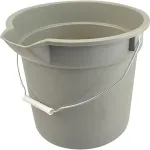 Pail,Mix (10 Qt,Gray Plastic) for Taylor Part# TAF13163