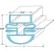 Door Gasket  for Turbo Air Part# TRBAM272300100