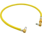 Gas Hoseflexctd. 1/2 X 60 W/90      (3 3/ 4 O for T&S Brass Part# TSHG-4C-60S