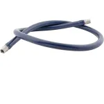 Hose,Water , 60"L,1/2"Nptm Thd for T&S Brass Part# TSHW-2C-60