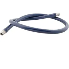 Hose,Water , 60"L,1/2"Nptm Thd for T&S Brass Part# TSHW-2C-60