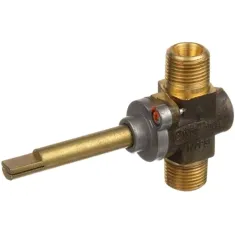 Burner Valve 3/8 Mpt X 3/8 Male for Vulcan Hart Part# VH5921-13