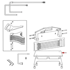 Platform  Tp  for Vollrath/Idea-Medalie Part# VOL0671