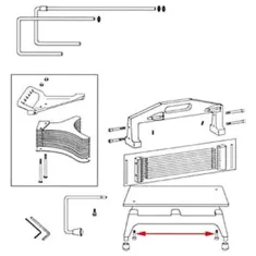 Platform Screw  Tp  for Vollrath/Idea-Medalie Part# VOL0676