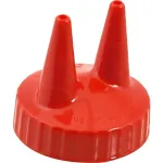 Lid,Ketchup (Double-Tip, Red) for Vollrath Part# VOL2200-02