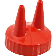 Lid,Ketchup (Double-Tip, Red) for Vollrath Part# VOL2200-02