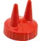 Lid,Ketchup (Double-Tip, Red) for Vollrath Part# VOL2200-02