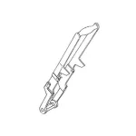 Handle,Pusher Head(Onion Kng) for Vollrath/Redco Part# VOL517