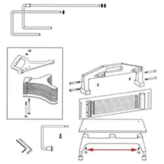 Platform Screw  Tp  for Vollrath/Idea-Medalie Part# VOL676