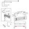 Platform Screw  Tp  for Vollrath/Idea-Medalie Part# VOL676