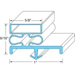 Door Gasket 25 1/4" X 28" for Victory Part# VT50630601