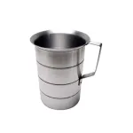 Vollrath 68352 Measure, 4 Quart, Aluminum, 16 Ga., Nsf, Made In Usa (Refer To Vollrathfoodservice.Com For Full Warranty Policy)                                                                                                                                               