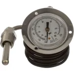 Rinse Thermometer2, 100-220F, Front Flang for Ge-hobart Part# XND16X50