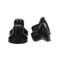 RUBBER FOOT (SET 4) 1-1/8H FEMALE THREAD Globe alternate view 1