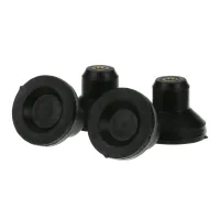 RUBBER FOOT (SET 4) 1-1/8H FEMALE THREAD Globe alternate view 3